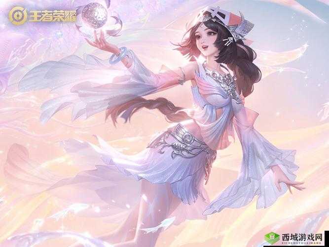 王者荣耀西施流泪:纯真与坚毅的交织