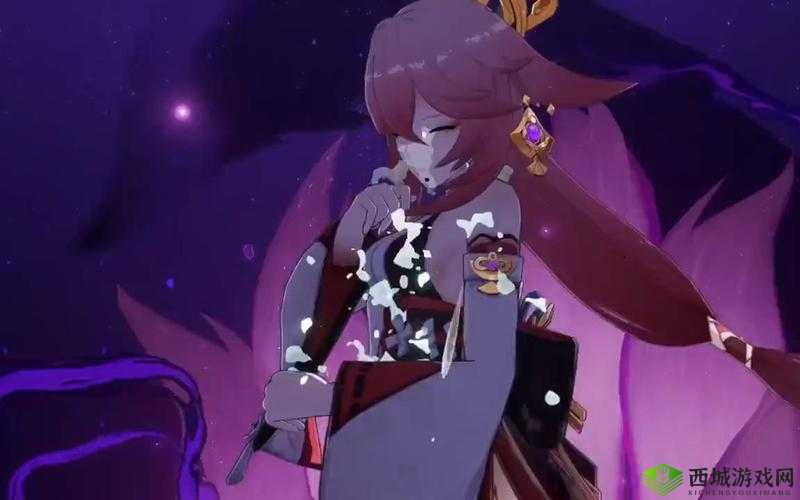 八重神子大战史莱姆：奇幻激战震撼来袭