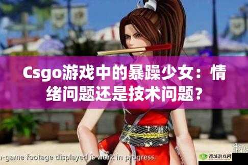 暴躁少女 csgo 图片：战斗中的青春风暴