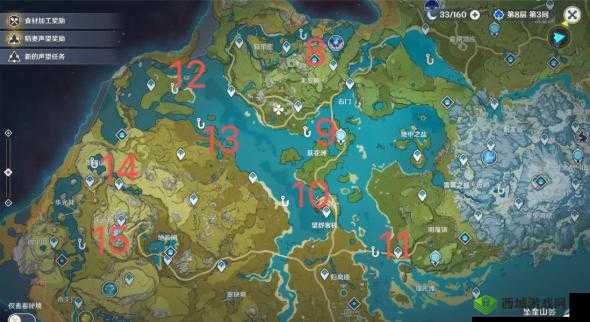 原神锖假龙钓鱼地点详解:钓点位置大揭秘