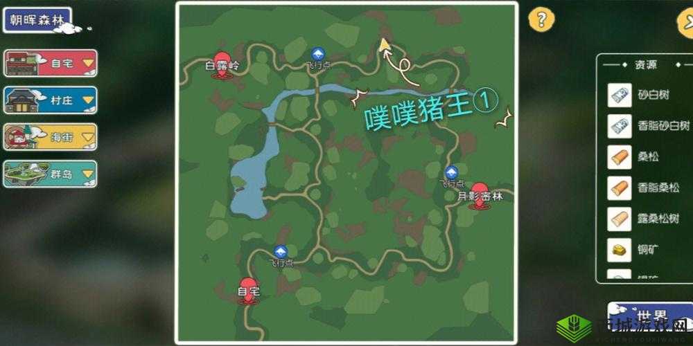 小森生活中的噗噗猪与噗噗猪王探索指南