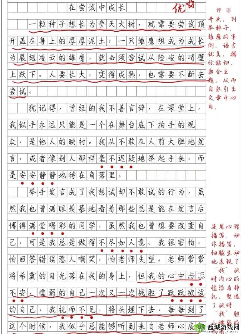 关键词，成长与挑战