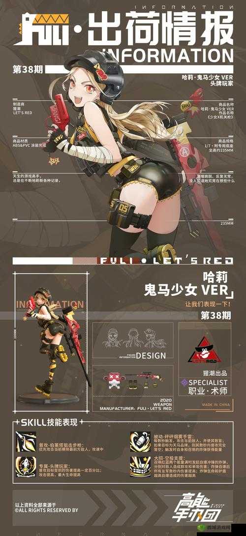 高能手办团莉莉奈怎么样？手办技能属性深度解析