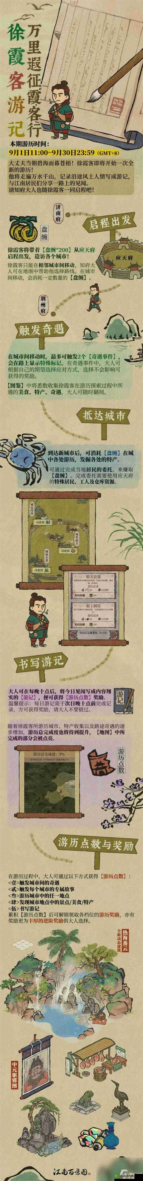 江南百景图徐霞客深度解析，天赋异禀的探险家