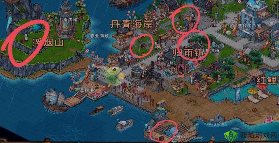 烟雨江湖虚化之地探秘，宝箱坐标全揭秘