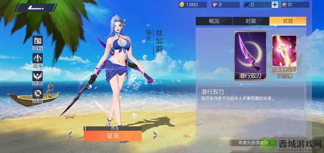 风云岛行动丝加莉带什么装备好，角色战备选择攻略